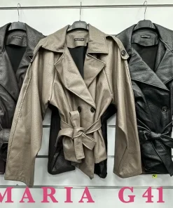 Kurtki skórzane Damskie ,Size uni,paczka 6szt, mix kolor