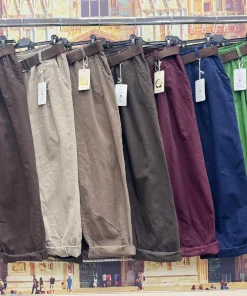 Spodnie Damskie WŁOSKA,Size uni,paczka 6szt, mix kolor
