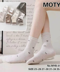 Skarpety DZIECIĘCA,size 23-38,Paczka 40szt,mix kolor
