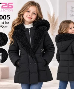 Kurtki DZIECIĘCA,size 6-14lat,Paczka 5szt ,1kolor