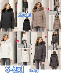Kurtki Damskie,size s-2xl,paczka 5szt,1kolor