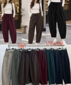 Spodnie Damskie WŁOSKA,Size uni,paczka 6szt, mix kolor