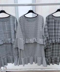 Bluzki Damskie WŁOSKA,Size uni,paczka 6szt, mix kolor