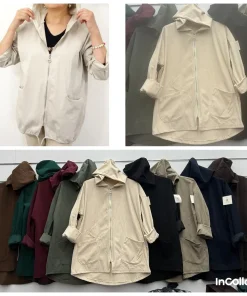 Kurtki damskie,size uni,paczka 6szt,mix kolor