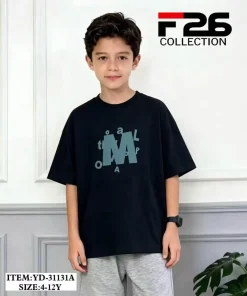 Bluzki DZIECIĘCA,size 4-12lat,paczka 5szt,1kolor