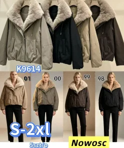 Kurtki Damskie,size s-2xl,paczka 5szt,1kolor