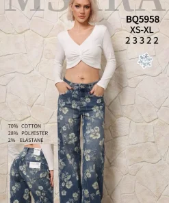 Jeansy Damskie, size xs-xl,paczka 12szt,1kolor