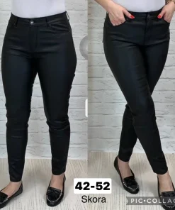 Spodnie skórzane Damskie,size 42-52,Paczka 10szt ,1 kolor