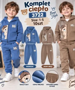 Komplety DZIECIĘCA,size 1-5lat,Paczka 10szt,mix kolor