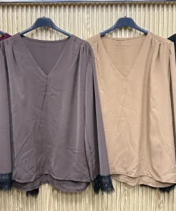 Bluzki Damskie WŁOSKA,Size uni,paczka 6szt, mix kolor