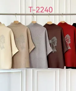 Swetry damskie,size uni,Paczka 12szt ,mix kolor