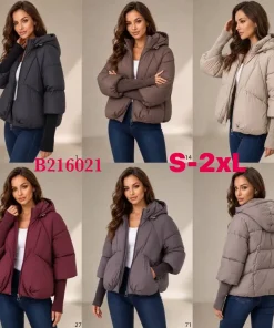 Kurtki damskie ,size s-2xl,Paczka 5szt ,1 kolor