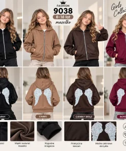Bluzy DZIECIĘCA,size 6-16lat,Paczka 6szt ,1kolor