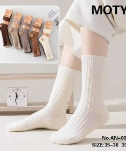 Skarpety Damskie,size 35-42,paczka 40szt,mix kolor