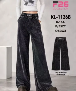 Spodnie JEANSY DZIECIĘCA,size 8-16lat,Paczka 5szt,1kolor