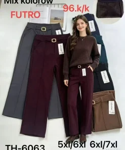 Spodnie Damskie,size 5/6-8/9xl,paczka 12szt,mix kolor