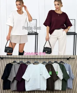 Swetry damskie,size uni,paczka 5szt,mix kolor