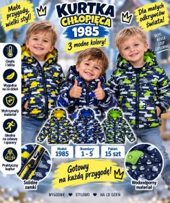 Kurtki DZIECIĘCA,size 1-5lat,paczka 15szt,mix kolor