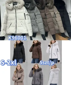 Kurtki damskie,Size s-2xl,paczka 5szt, 1kolor
