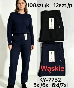Spodnie Damskie,size 5/6-8/9xl,paczka 12szt,mix kolor