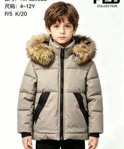 Kurtki DZIECIĘCA,size 4-12lat,Paczka 5szt ,1kolor