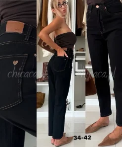 Jeansy Damskie,size 34-42,Paczka 12szt,1kolor