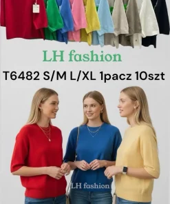Swetry damskie,size s/m-l/xl,Paczka 10szt ,mix kolor