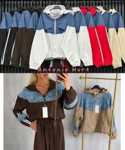Kurtki Damskie ,Size uni,paczka 6szt, mix kolor