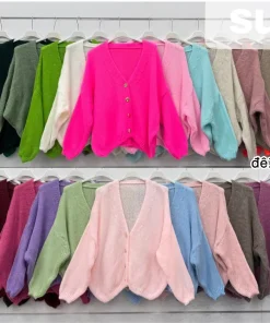 Swetry damskie,size uni,paczka 6szt,mix kolor