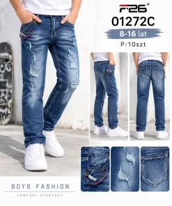Spodnie JEANSY DZIECIĘCA,size 8-16lat,Paczka 10szt ,1kolor