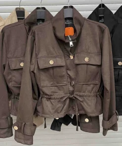 Kurtki Damskie WŁOSKA,Size uni,paczka 6szt, mix kolor