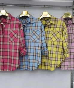 Koszule Damskie,size s-2xl,Paczka 5szt,1kolor