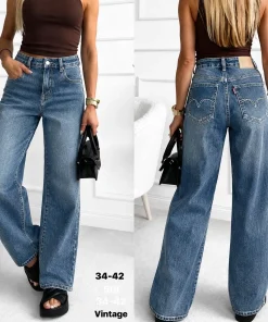 Jeansy Damskie,size 34-42,Paczka 10szt,1kolor