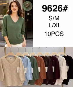 Swetry damskie,size s/m-l/xl,Paczka 10szt,mix kolor