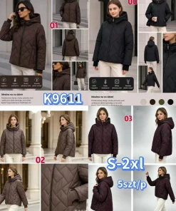 Kurtki damskie ,size s-2xl,Paczka 5szt ,1kolor