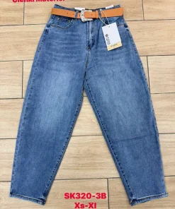 Jeansy Damskie,size xs-xl,Paczka 12szt,1kolor
