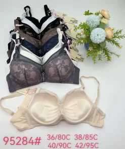 Biustonosz C Damskie,size 36/80-42/95,paczka 6szt,1kolor