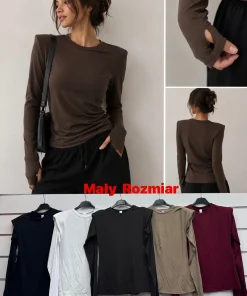Bluzki Damskie WŁOSKA,Size uni,paczka 6szt, mix kolor