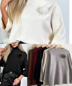 Swetry damskie ,size uni,Paczka 12szt ,mix kolor