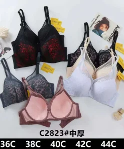 Biustonosz C Damskie,size 36-44,Paczka 6szt ,1kolor