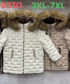 Kurtki Damskie,size 3xl-7xl,Paczka 5szt,1kolor