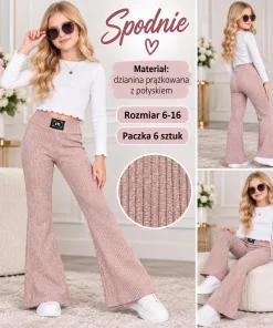 Spodnie DZIECIĘCA,size 6-16lat,Paczka 6szt ,1kolor