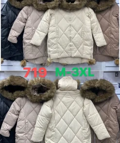 Kurtki Damskie,size m-3xl,Paczka 5szt ,1kolor