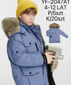 Kurtki DZIECIĘCA,size 4-12lat,Paczka 5szt ,1kolor
