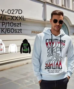 Bluzy MĘSKIE,size m/l-3xl,Paczka 10szt,mix kolor