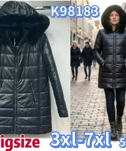 Kurtki Damskie,size 3-7xl,paczka 5szt,1kolor