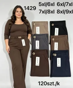 Spodnie Damskie,size 5/6-8/9xl,paczka 12szt,mix kolor