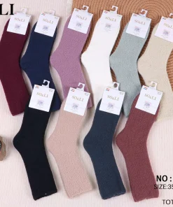 Skarpety Damskie,size 35-42,Paczka 30szt ,mix kolor
