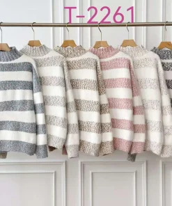 Swetry damskie ,size uni,Paczka 12szt ,mix kolor