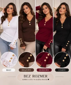 Bluzki Damskie,size uni,paczka 6szt,mix kolor